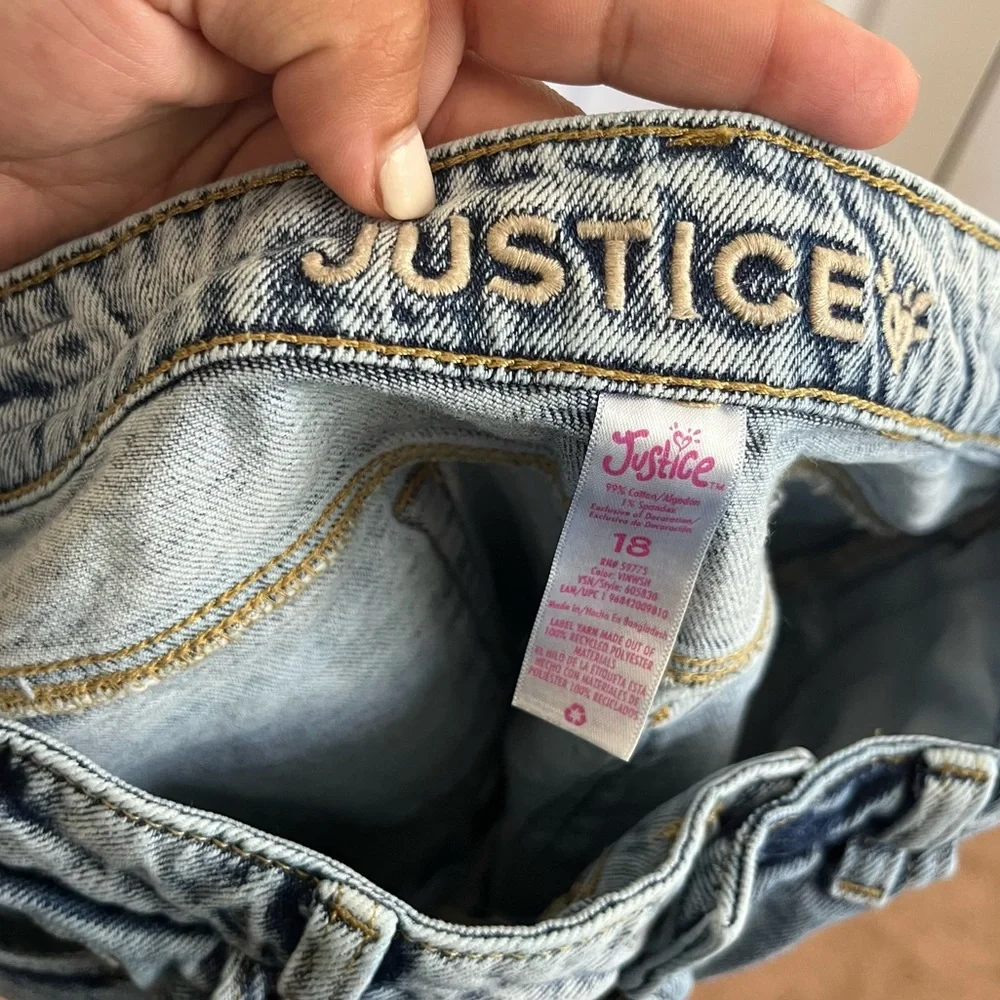 5 for $25! Justice Jean Shorts 18
